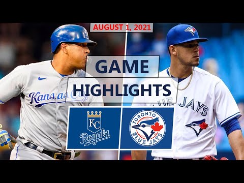 Kansas City Royals vs. Toronto Blue Jays Highlights | August 1, 2021 (Berríos' Blue Jays Debut)