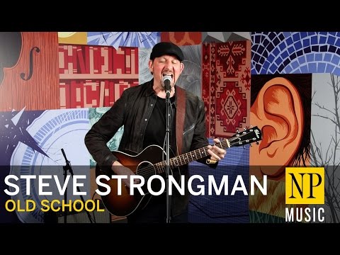 Steve Strongman performs 'Old School' in NP Music studio