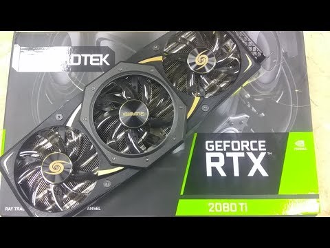 RTX 2080TI Hurricane Winfast Leadtek Graphics Card 11GB 4352 CUDA Cores 352BIT