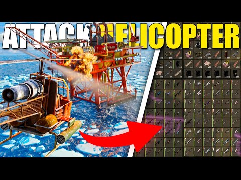 Using the ATTACK HELICOPTER made me RICH in Rust...