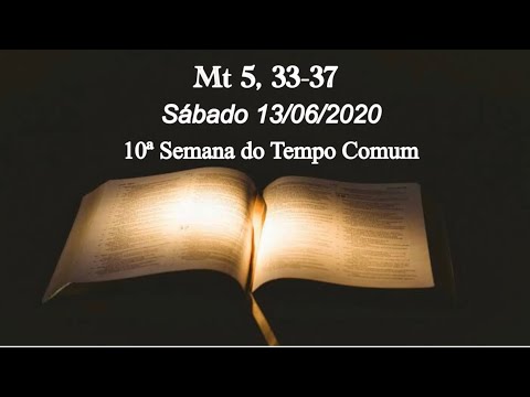 Evangelho do Dia 13/06/2020