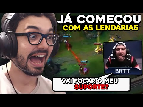 OS MELHORES NA ESCUTA DA HISTÓRIA DO CBLOL - MYLON REACT