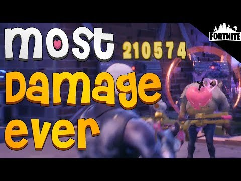 FORTNITE - The Most Damage I've Ever Done (Heartbreaker Crossbow Gameplay) Video