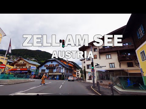 Zell Am See, Austria - Driving Tour 4K