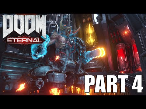 DOOM ETERNAL Walkthrough Gameplay Part 4 - FULL GAME PC ULTRA