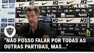 DOMÍNGUEZ APONTA O QUE FALTOU PARA O ATLÉTICO NA DERROTA PARA O FLUMINENSE