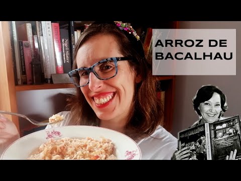 Arroz de Bacalhau a partir do livro "Cozinha Tradicional Portuguesa" de Maria de Lourdes Modesto