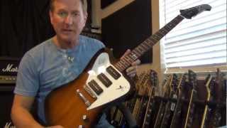 Video thumbnail for Glenn DeLaune Demo - Gibson Firebird Studio Non-Reverse by Glenn DeLaune