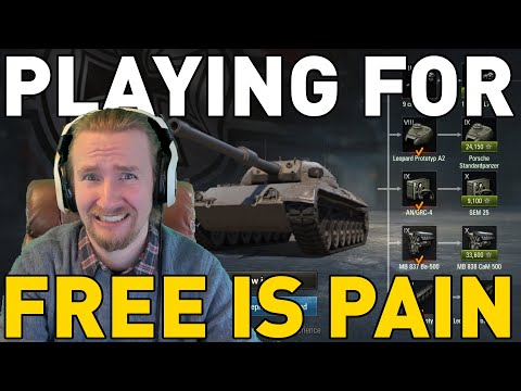 Playing for FREE in World of Tanks!