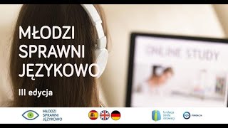 Projekt Młodzi Sprawni Językowo edycja 3