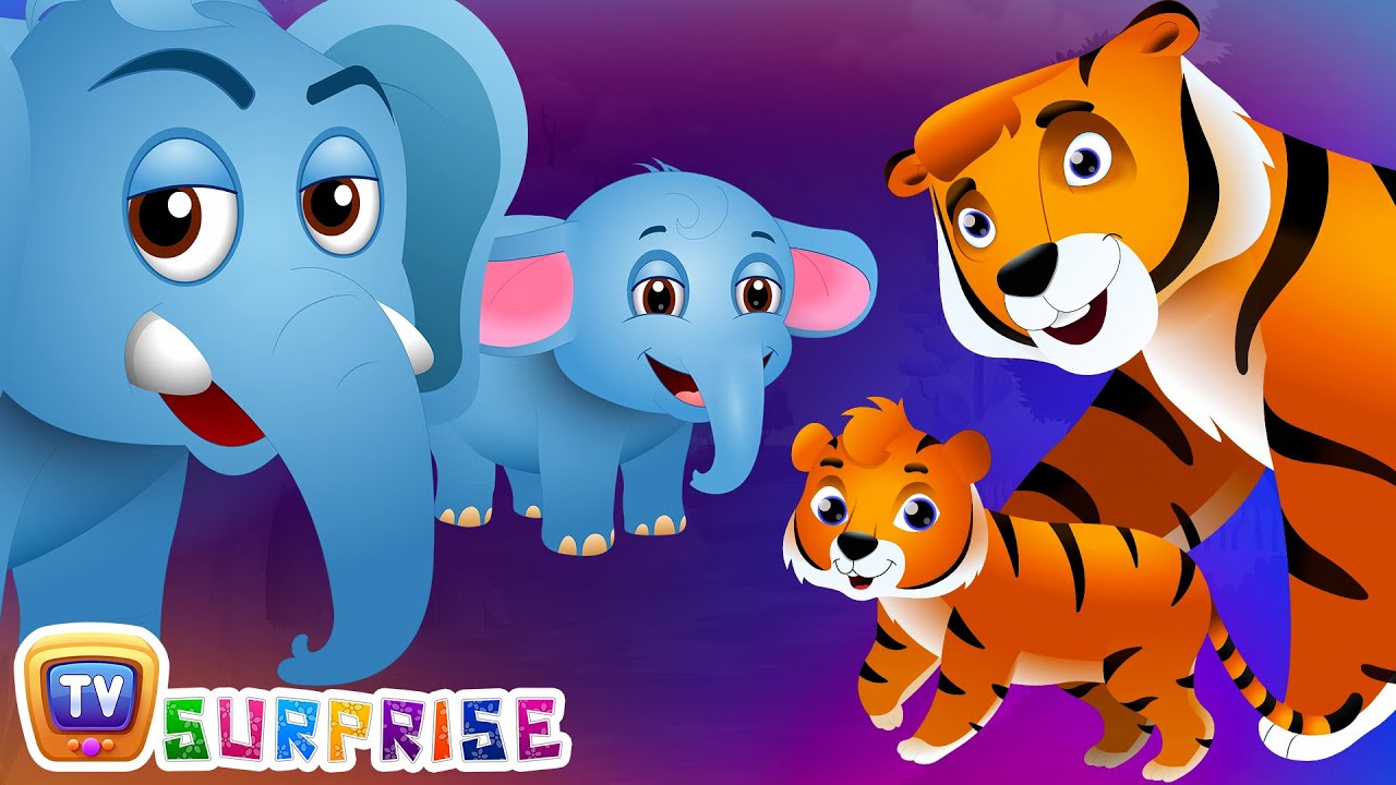 Surprise Eggs Wildlife Toys | Learn Baby Wild Animals & Animal Sounds | ChuChu TV Surprise for Kids