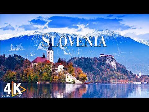 FLYING OVER SLOVENIA (4K UHD) I Relaxing Music Along With Beautiful Nature Videos | 4K VIDEO HD