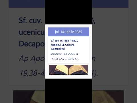 joi, 18 aprilie 2024