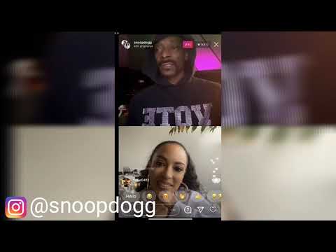 Snoop Dogg said to elect justice (Live on instagram with Angela Rye) | October 24, 2020