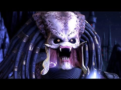 Mortal Kombat XL Predator `s Rage on Alien  Fatalities Brutalities & Stage Fatality