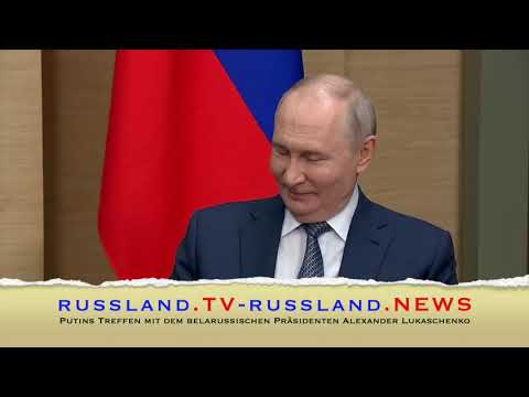 Putins Treffen mit dem belarussischen Präsidenten Alexander Lukaschenko