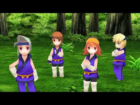 Final Fantasy III (FF3) 3D Remake (Steam Version) Monk Job Class damage test.