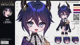 【Live2D Showcase】セルフ受肉Live2D制作モデル紹介【VTuber】