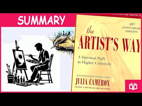 The Artist's Way | 5 Key Points | Julia Cameron | Animated Book summary