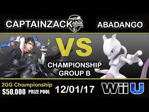 2GGC - P1 | CaptainZack (Bayonetta) Vs. LG | Abadango (Mewtwo) Group B - Championship