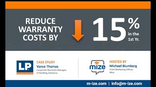 Mize Warranty Management video