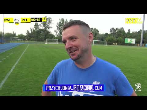 tv.nsk.pl [Tr. Paweł Jakóbiak] MKS Świt Nowy Dwór Maz. - KS Pelikan Łowicz 3:2 (0:2) 2023-06-17 g.17