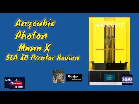 Anycubic Photon Mono X  SLA 3D Printer Review #3dhp