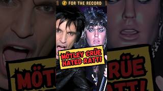 Motley Crue HATED Ratt For This Reason?!? 🤯 #mötleycrüe #ratt #rockstories
