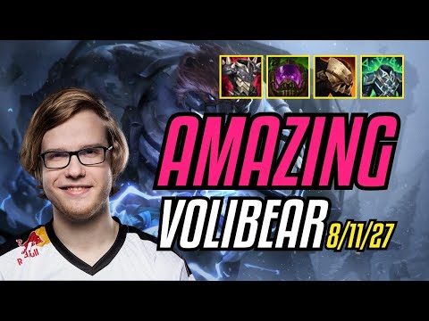 AMAZING - VOLIBEAR vs UDYR JUNGLE - EUW MASTER - PATCH 11.7