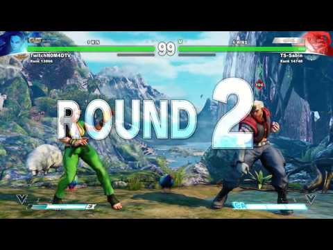 SFV Netplay - PAG DragonGod vs NOMADTV (Disabled Gamer) [720p/60fps]