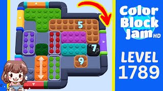 Solution du Niveau 1789 de Color Block Jam