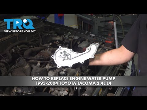How to Replace Engine Water Pump 1995-2004 Toyota Tacoma 2.4L L4