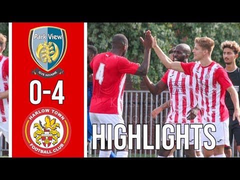 Flourishing Hawks Play Park View Out The Park | Park View 0-4 Harlow Town Highlights
