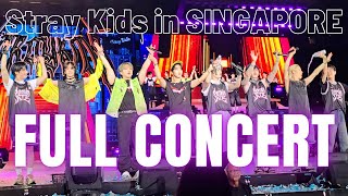 Stray Kids in Singapore FULL CONCERT 4K Fan Cam - World Tour dominATE (09/28/2024)