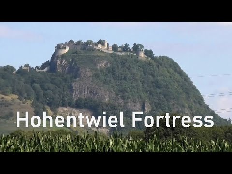 GERMANY: Hohentwiel Fortress, build on extinct volcano peak 4K