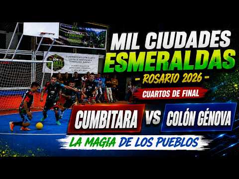 CUMBITARA VS COLÓN GÉNOVA 🔴 EN VIVO - TERCERA FECHA - MIL CIUDADES ESMERALDAS 2026
