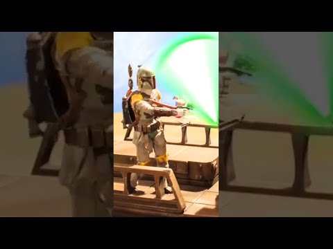 How Boba Fett Escaped The Sarlacc Pit Drunk #Shorts