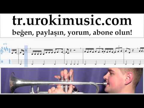 Trompet dersleri Luis Fonsi - Despacito Notalar Eğitim Bölüm#2 um-a723