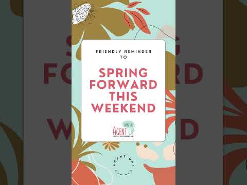 Forward One Hour. Brighter Days Ahead. ☀️