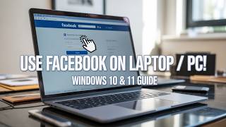 How to Use Facebook on Laptop or PC (Windows 10 & 11 Tutorial)