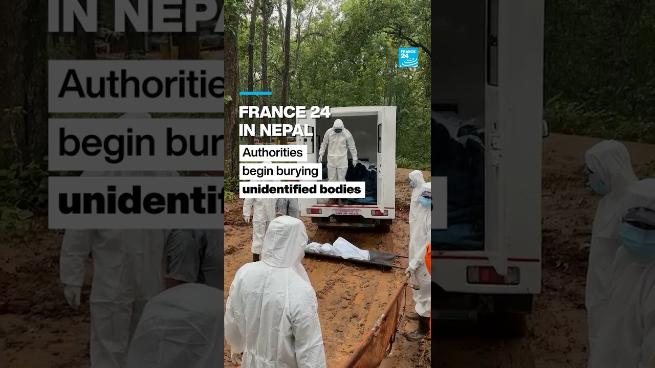 FRANCE 24 in #Nepal: In Bharatpur, authorities begin burying unidentified bodies • FRANCE 24
