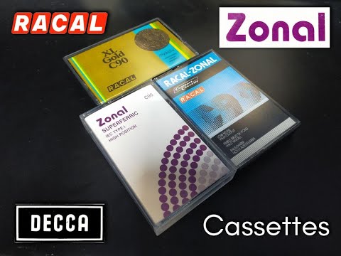 Racal Zonal (Decca) Type 1 Cassettes - They created Vodafone, but did they create good cassettes?