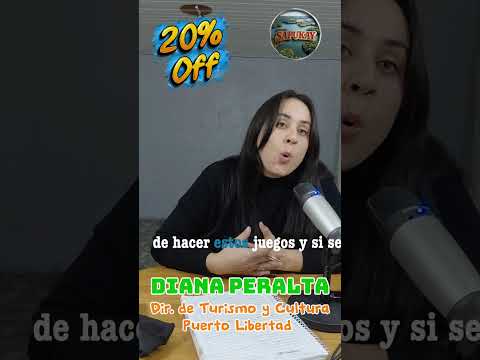 Descuento de hasta 20% a los turistas que pernoctaron en Puerto Libertad.