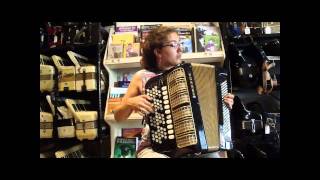 813 - Black Gold Hohner Maestro IV Chromatic B LMMH 120 $2495