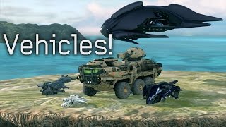 Halo 4 - Mammoth/Campaign Vehicles In Forge Mod