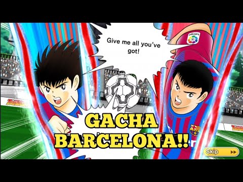 Gacha Step Up Barcelona Official Kit! Captain Tsubasa Dream Team