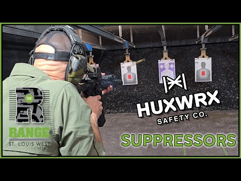 HUXWRX Flow Through 7.62 Ti Lightweight 3D Printed Silencer Test \u0026 Review
