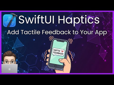 Add Haptics to Your SwiftUI App - Modern .sensoryFeedback Tutorial (iOS 17+)
