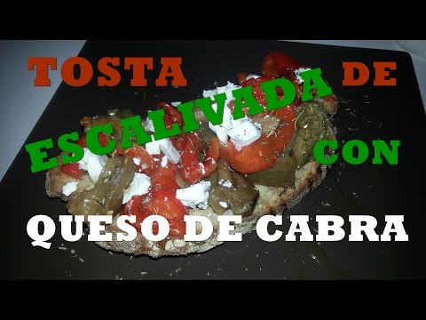 Recetas de Queso a la Plancha con Escalivada