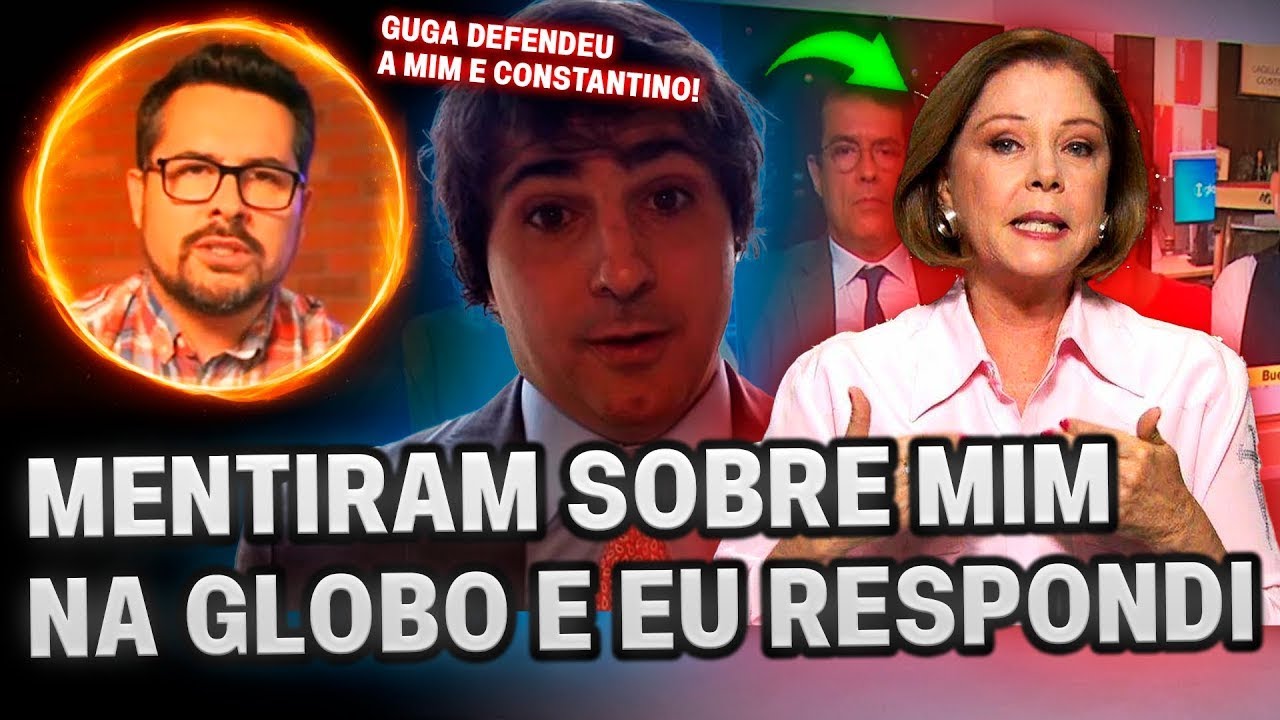 Falaram de mim na Globo News e eu respondi... ela mentiu MUITO ( Parte 1 ) Paulo Figueiredo